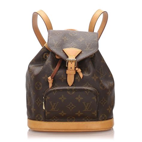 louis vuitton zaino montsouris|louis vuitton monogram backpack.